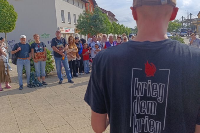 Palästinakreis_Eberswalde_Protest