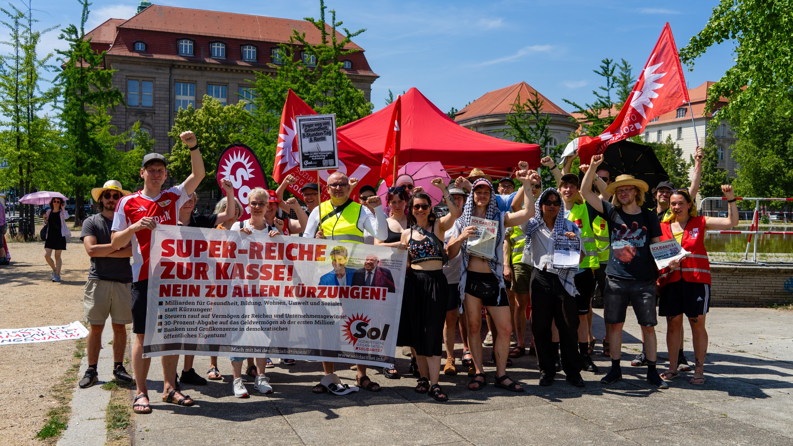 Generalangriff auf Rente, Gesundheit & unsere Rechte